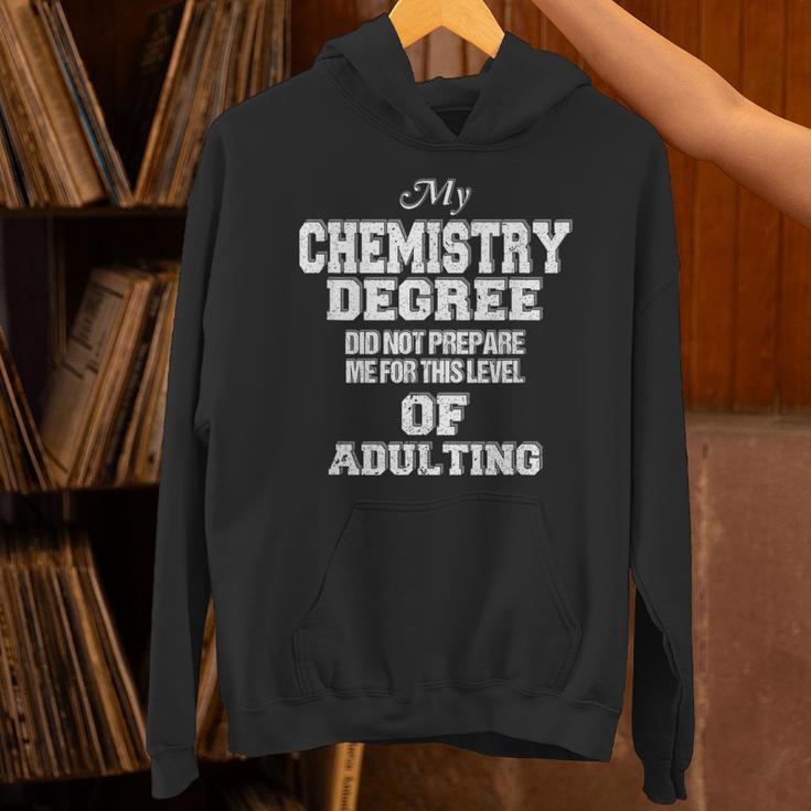 Chemistry Degree Graduation Quote Unisex Hoodie