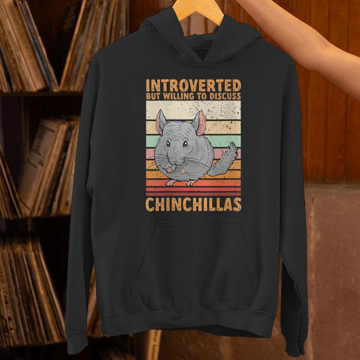 Chinchilla Owner Introvert Chinchilla Unisex Hoodie