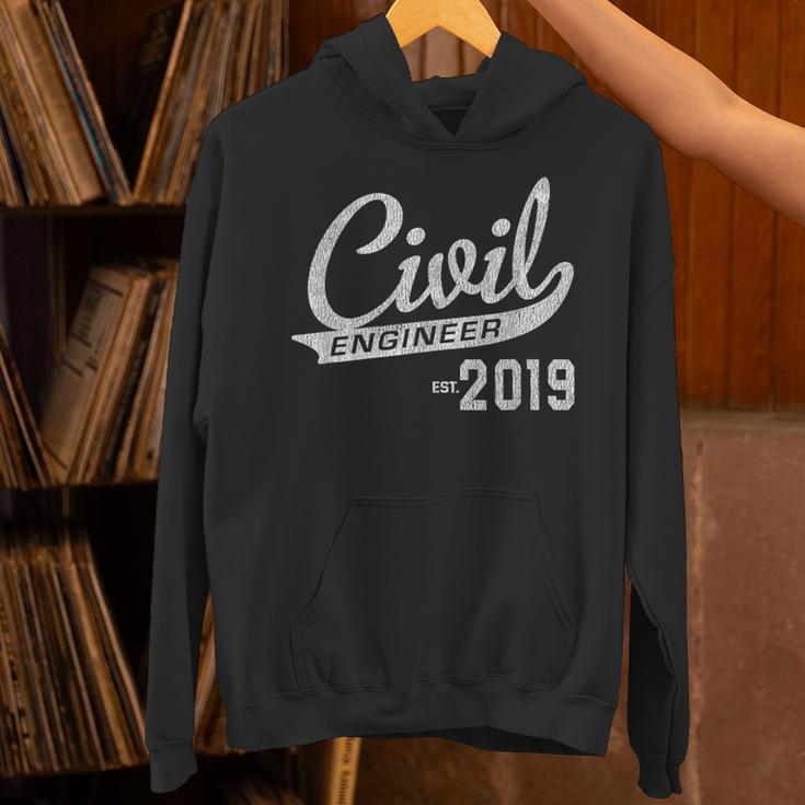 Civil Engineer Est 2019 Graduation Unisex Hoodie