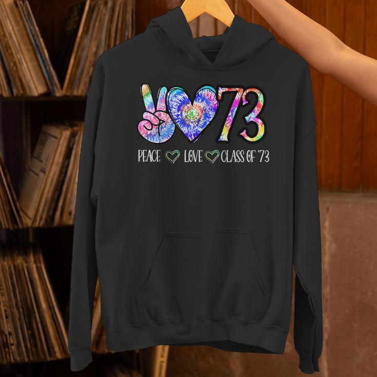 Class Of 1973 Tie Dye 50th Class Reunion Senior Graduation Unisex Hoodie