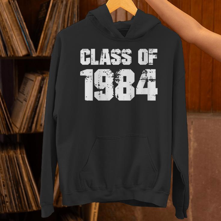 Class Of 1984 High School College Graduation Reunion Unisex Hoodie