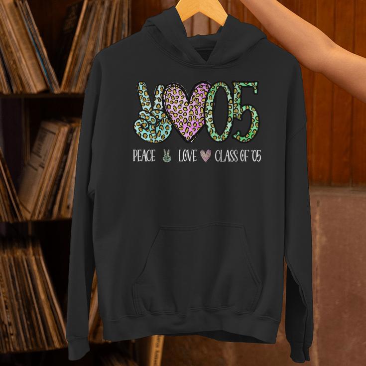Class Of 2005 Shirt Leopard Senior Graduation Class Reunion Unisex Hoodie