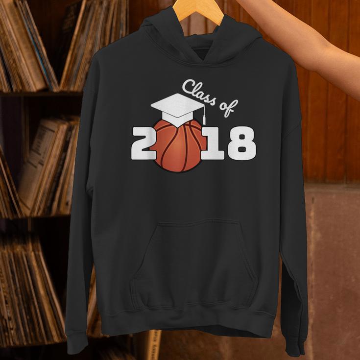 Class Of 2018 Basketball Senior Graduation Shirt Grad Unisex Hoodie