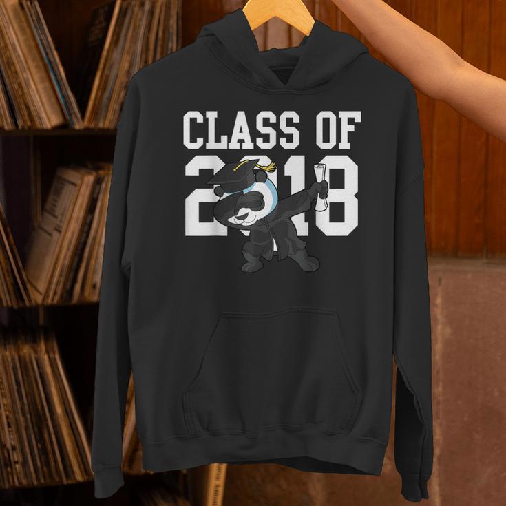 Class Of 2018 Graduation Dabbing Panda Bear Unisex Hoodie