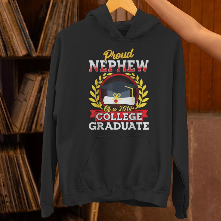 Class Of 2018 Graduation Tshirt For Nephew Of Graduate Unisex Hoodie