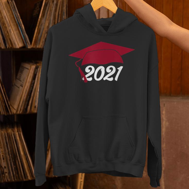 Class Of 2021 Burgundy Regalia Graduation Unisex Hoodie