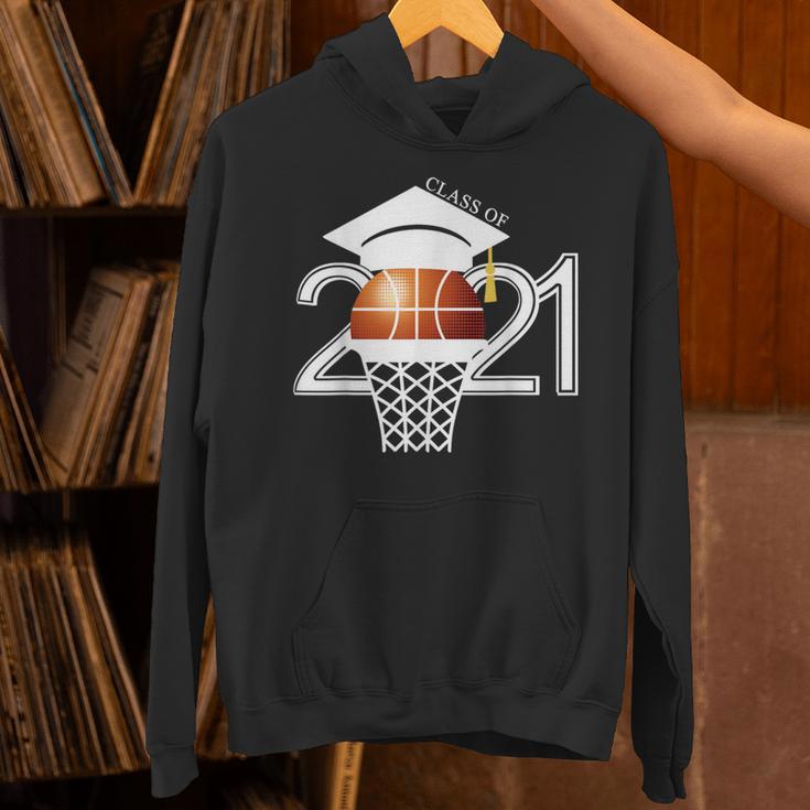 Class 2021 Graduation Senior Basketball Player Unisex Hoodie