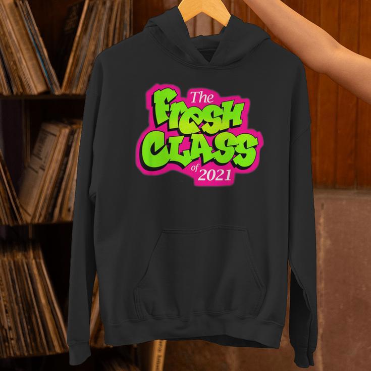 Class Of 2021 Senior Fresh 90's TV Style Grad For Graduation Unisex Hoodie