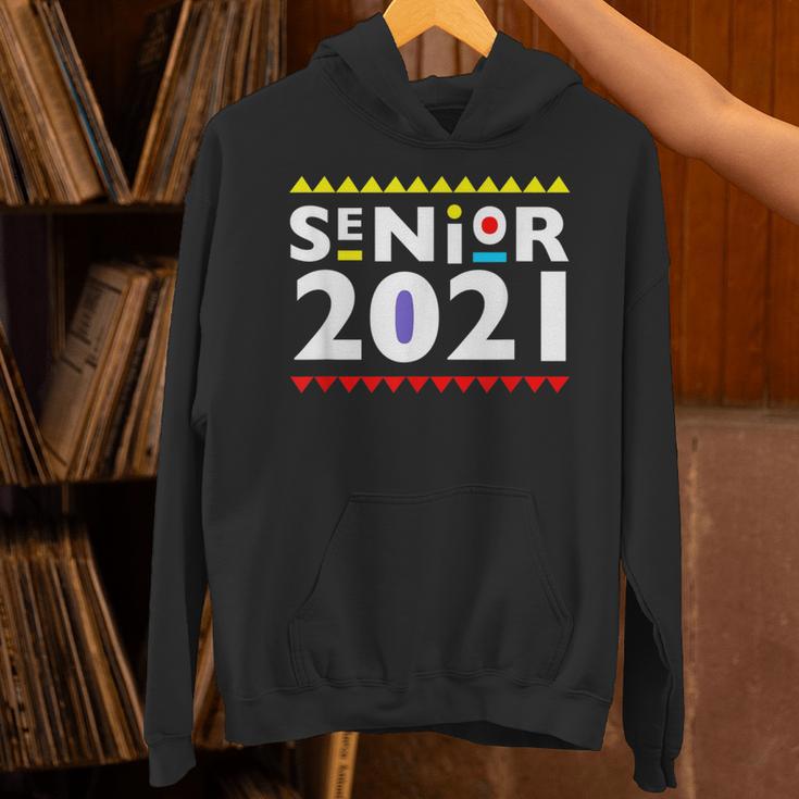 Class Of 2021 Senior Year 90's TV Style Graduation For Grad Unisex Hoodie