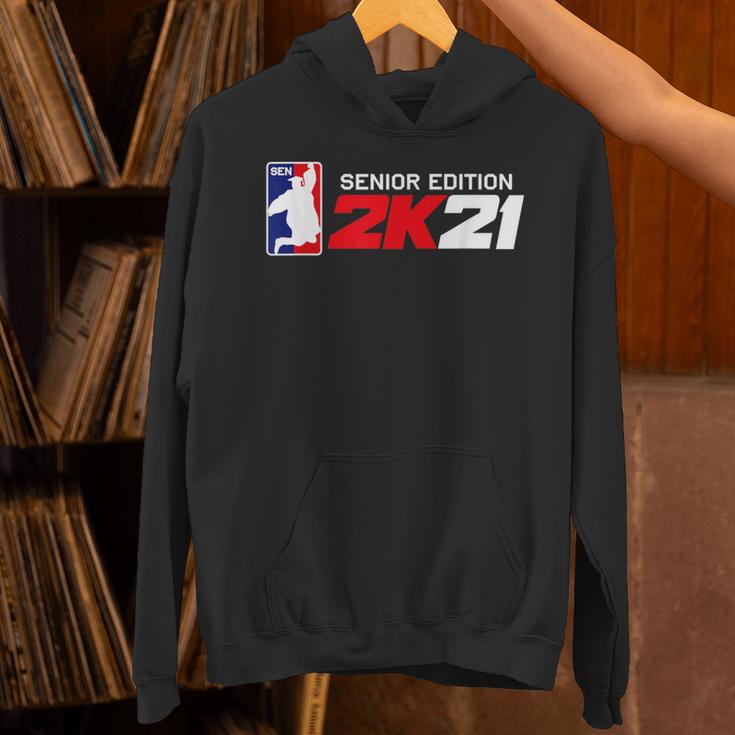 Class Of 2021 Senior Year Gamer Style Graduation For Grad Unisex Hoodie