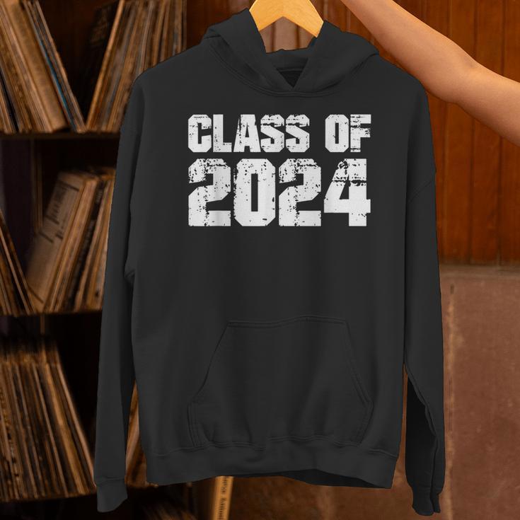 Class Of 2024 High School College Graduation Reunion T-Shirt Unisex Hoodie