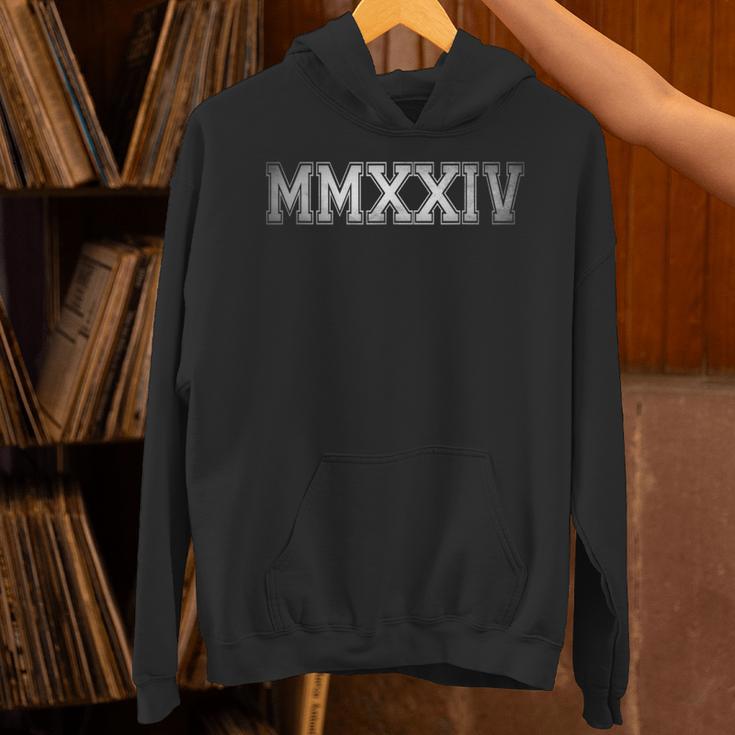 Class Of 2024 MMXXIV Graduation Vintage Senior 2024 Unisex Hoodie