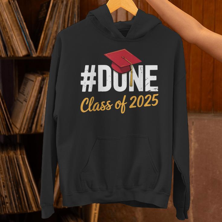 Class Of 2025 Graduation Hashtag DONE Graduate Unisex Hoodie