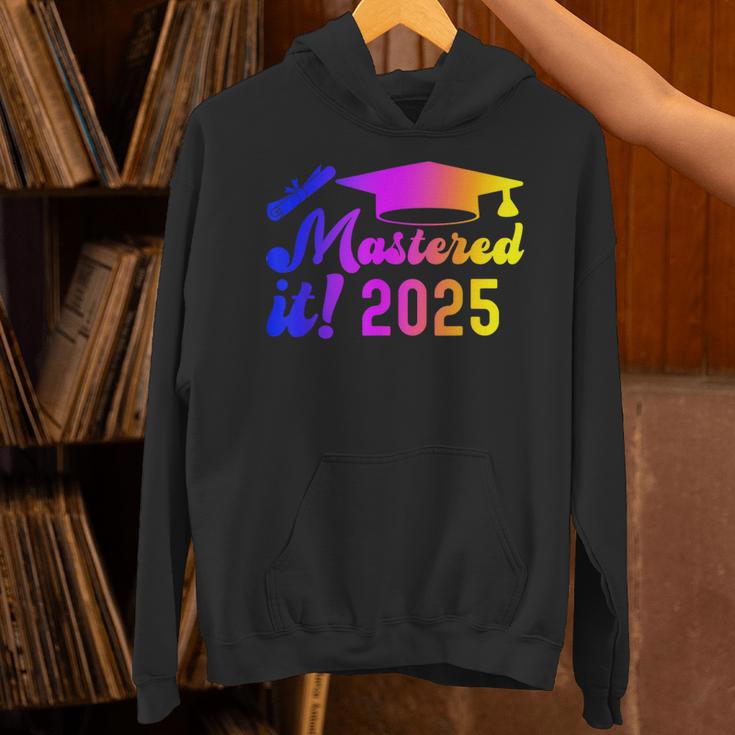 Class Of 2025 Mastered It College Masters Degree Graduation Unisex Hoodie