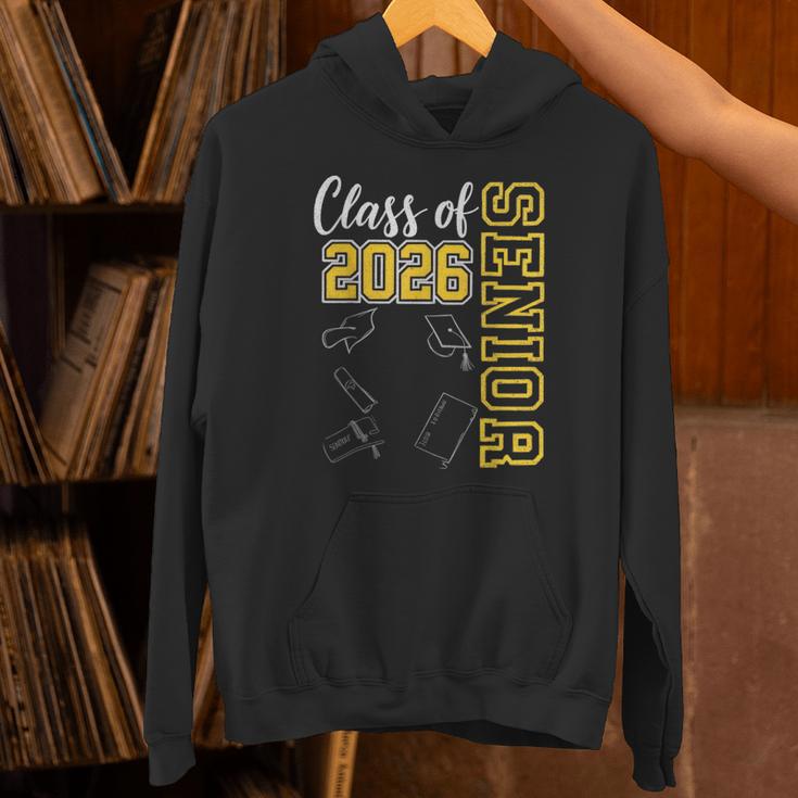 Class Of 2026 Senior 26 High School Graduation -Gold Unisex Hoodie
