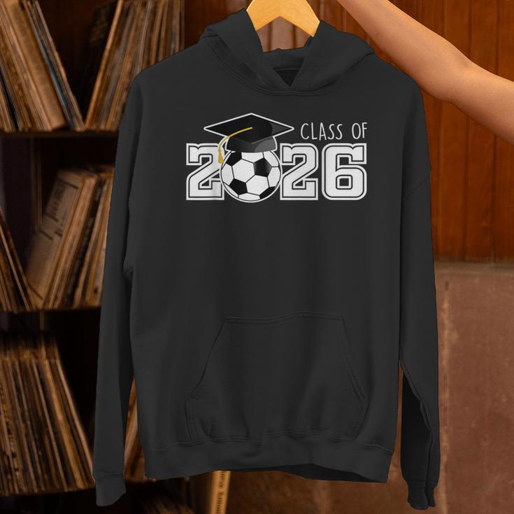 Class Of 2026 Senior 2026 Soccer High School Graduation Unisex Hoodie