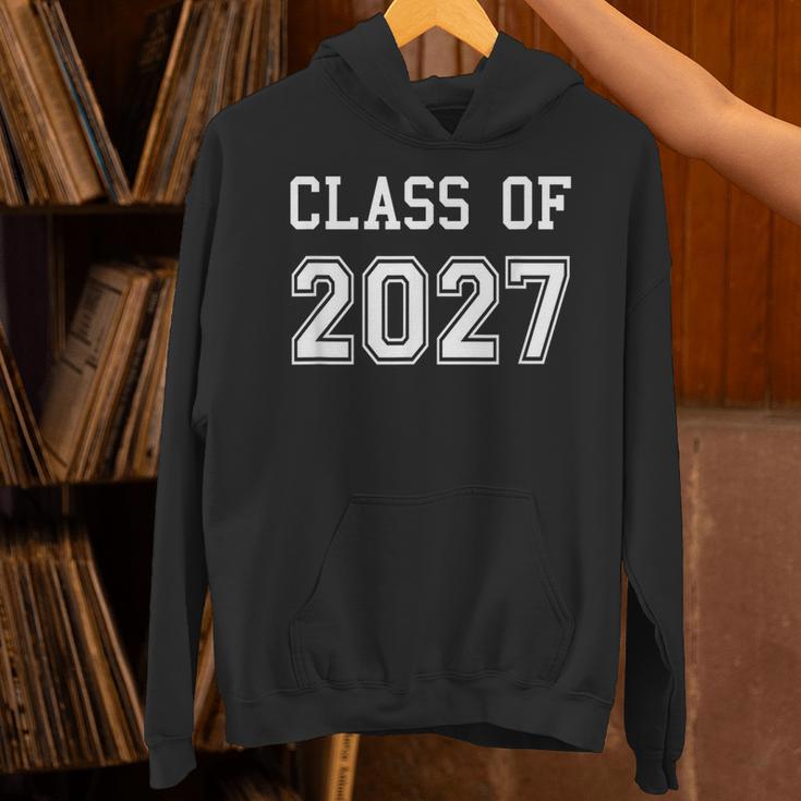 Class Of 2027 Shirt Graduation School Future Graduate Unisex Hoodie