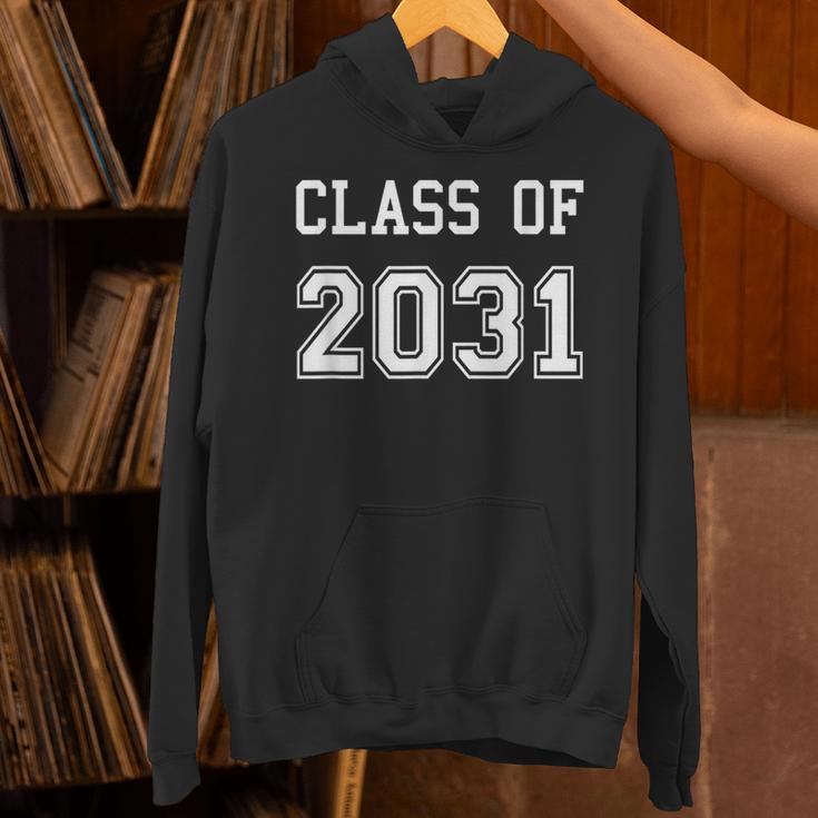 Class Of 2031 Shirt Graduation School Future Graduate Unisex Hoodie