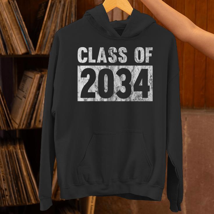 Class Of 2034 Preschool Graduation Pre-K Kindergarten Kids Unisex Hoodie