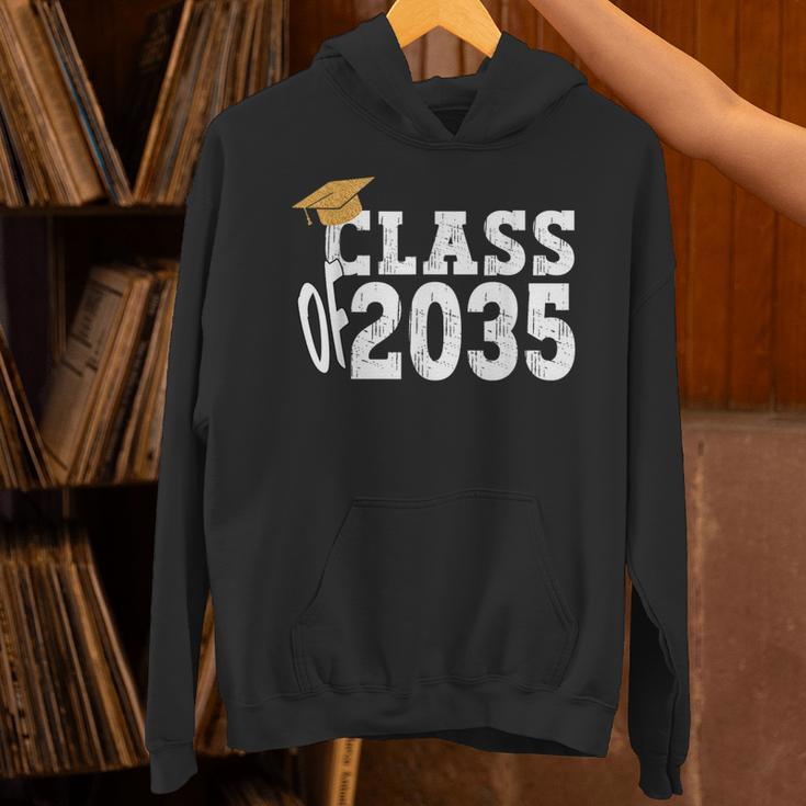 Class Of 2035 Grow With Me Boy Girl First Day Of Graduation Unisex Hoodie