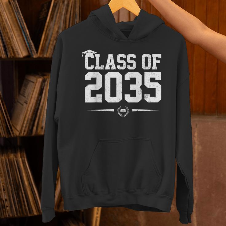 Class Of 2035 Grow With Me Graduation First Day Of School Unisex Hoodie