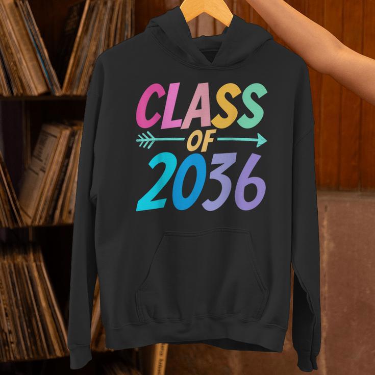 Class Of 2036 First Day Kindergarten Grow With Me Graduation Unisex Hoodie