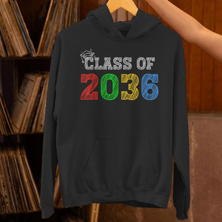 Class Of 2036 Grow With Me Graduation First Day Of School Unisex Hoodie