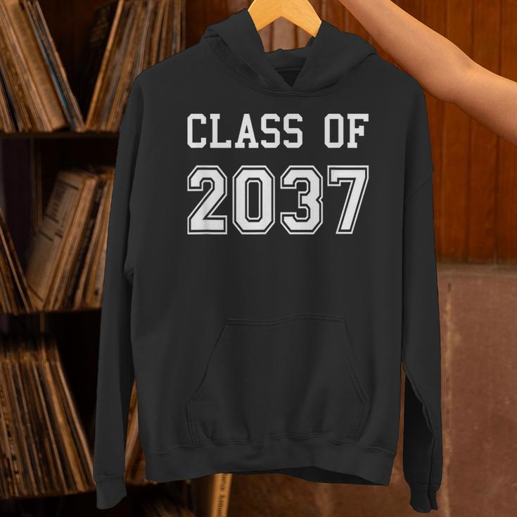 Class Of 2037 Shirt Graduation School Future Graduate Unisex Hoodie