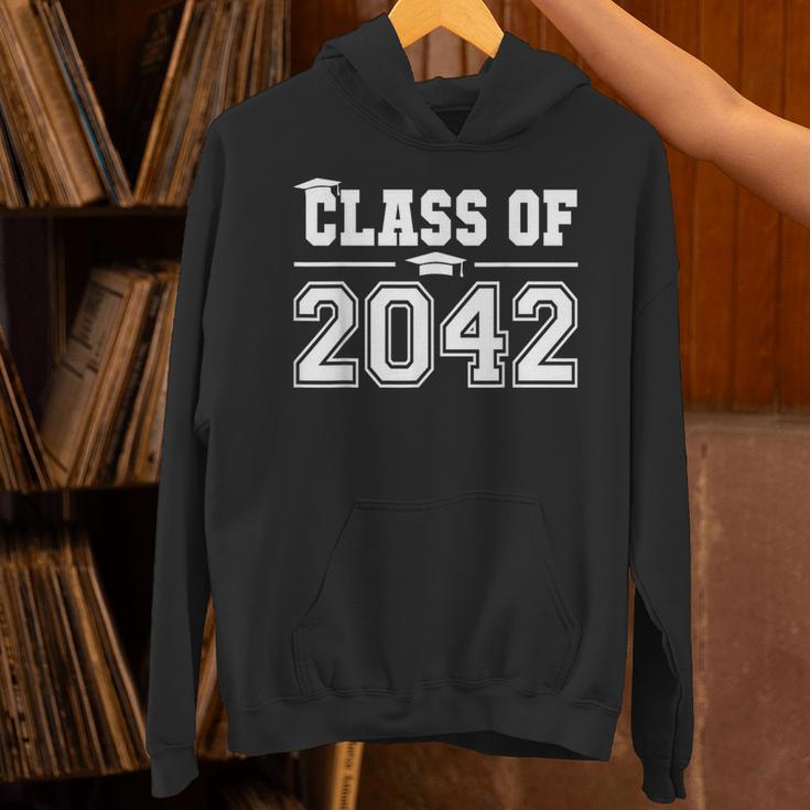 Class Of 2042 Grow With Me First Day Of School Graduation Unisex Hoodie