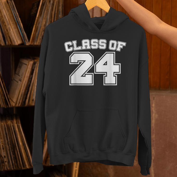 Class Of 24 2024 School Tee Shirt Graduation Class Party Unisex Hoodie