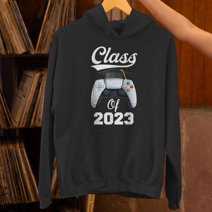 Class Of Gamer 2023 Shirt Graduation Game Boy Graduate Unisex Hoodie