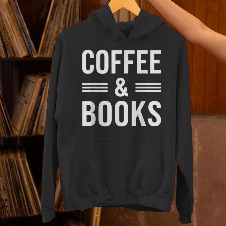 Coffee & Books Lover Coffee And Books Unisex Hoodie