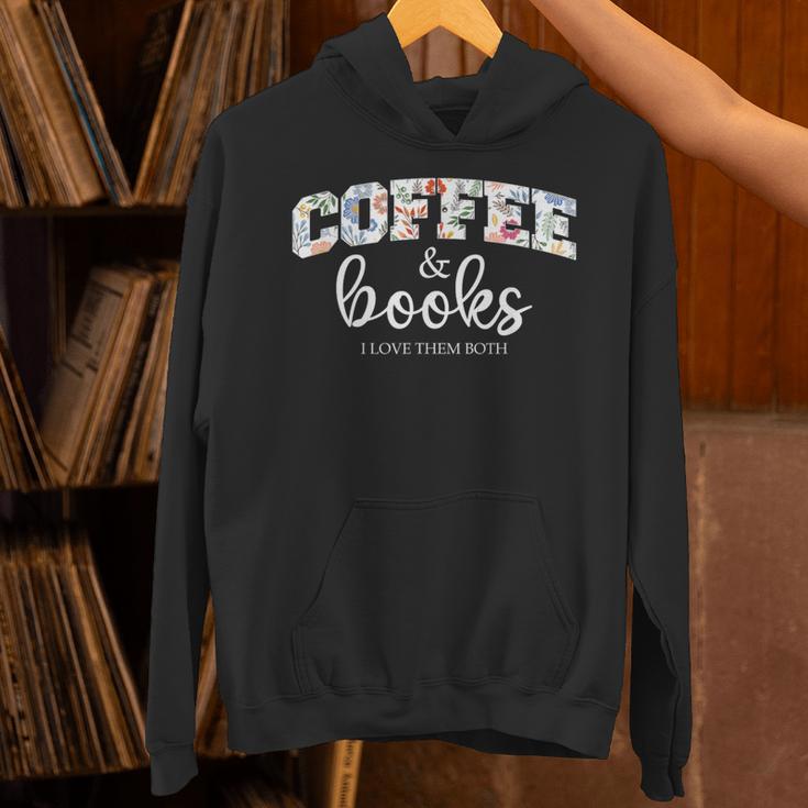 Coffee And Books i Love Them Both Unisex Hoodie