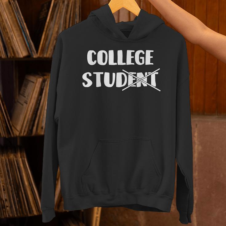 College Humor College Graduation Party Shirts Supplies Men Unisex Hoodie