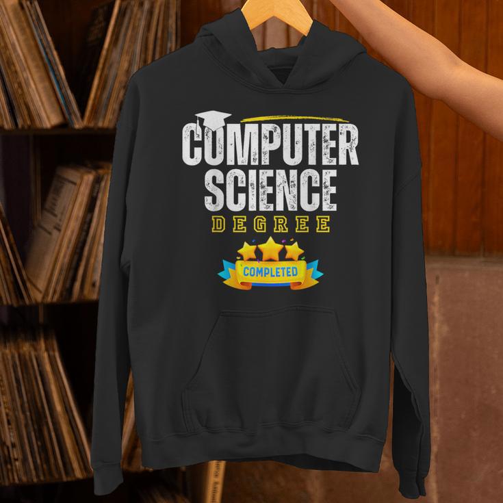 Computer Science Degree Graduation Senior Celebration Grad Unisex Hoodie