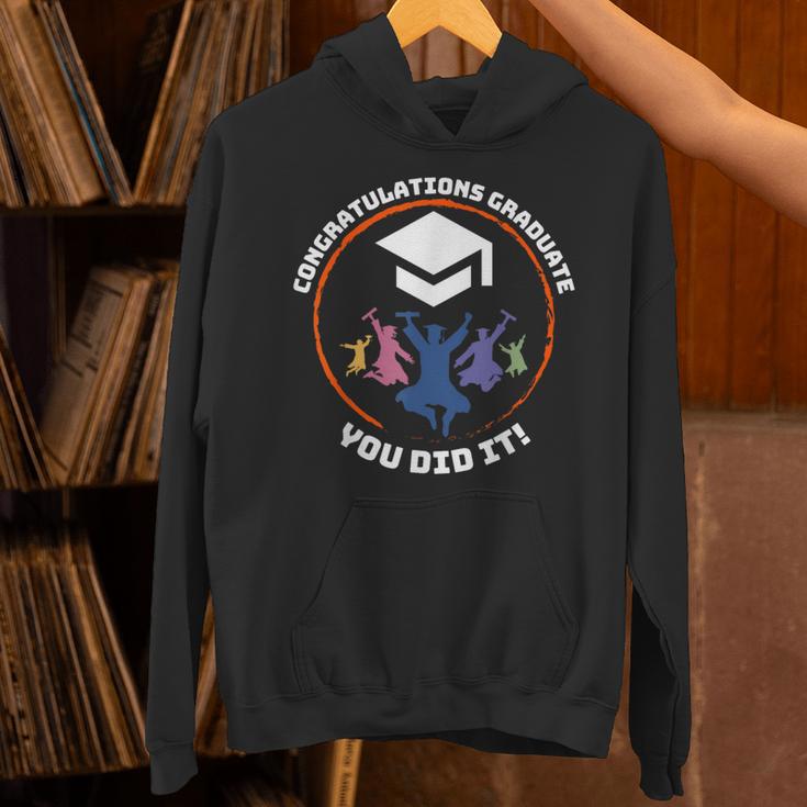 Congratulations Graduate You Did It Class Of 2024 Graduation Unisex Hoodie