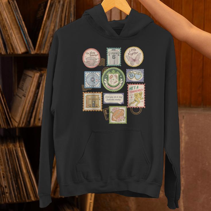 Coquette Boys Of Tommen Books Stamp Tommen College Tees Unisex Hoodie