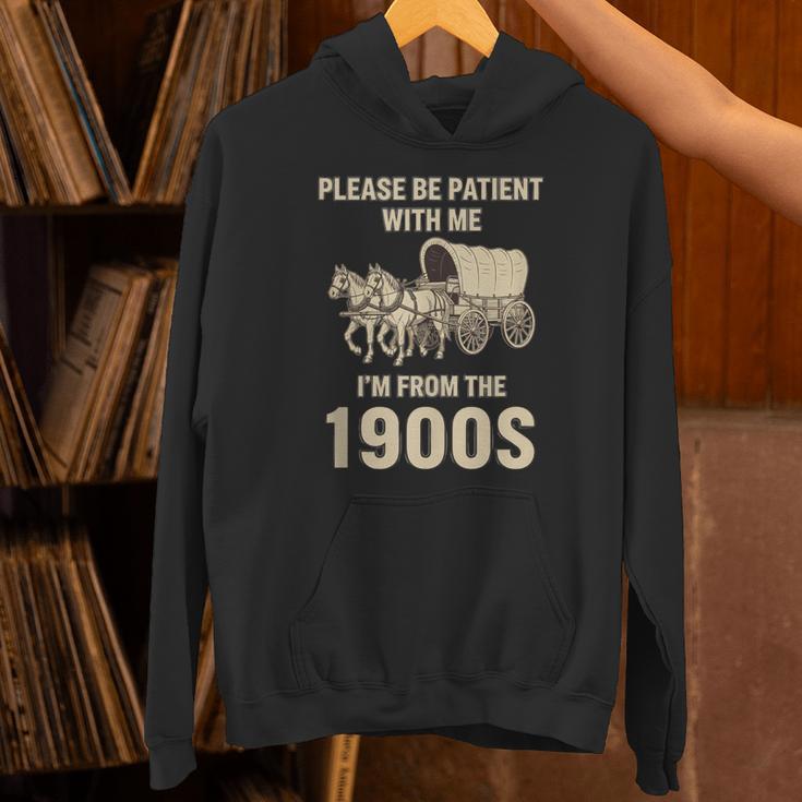 Country Please Be Patient With Me I'm From The 1900s Vintage Unisex Hoodie