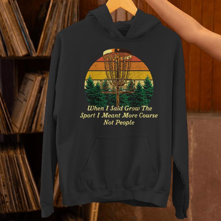 More Course Not People Disc Golf Introvert Golfer Antisocial Unisex Hoodie More Course Not People Disc Golf Introvert Golfer Antisocial Unisex Hoodie