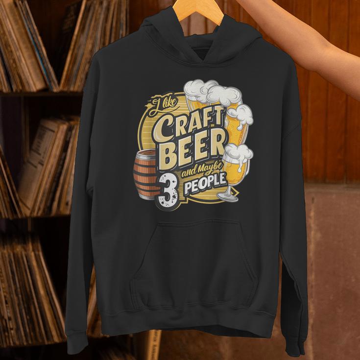 Craft Beer Lover Introverted & Hoppy Unisex Hoodie