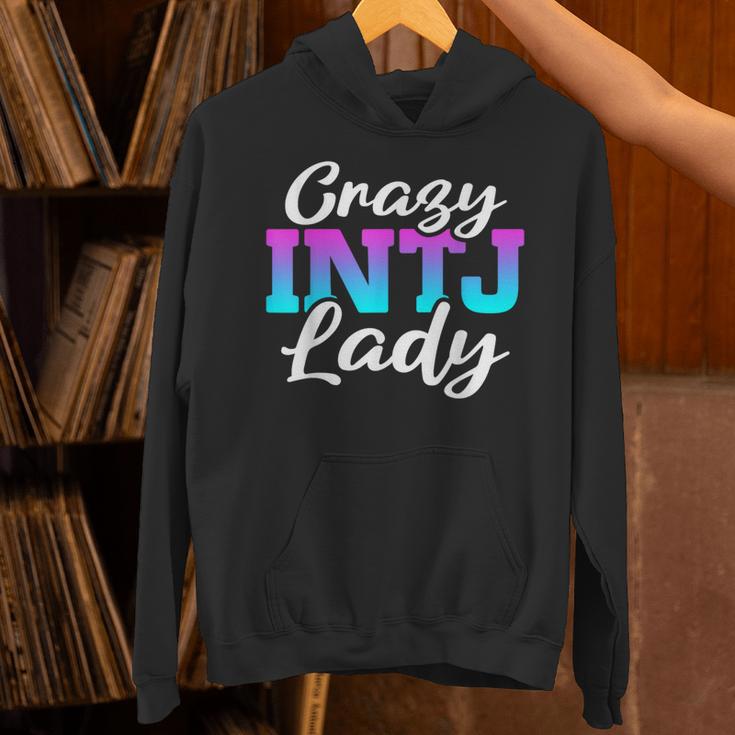 Crazy INTJ Lady Introvert Personality Unisex Hoodie Crazy INTJ Lady Introvert Personality Unisex Hoodie