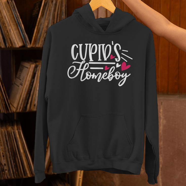 Cupid's Homebody Introvert Valentine's Day Home Unisex Hoodie Cupid's Homebody Introvert Valentine's Day Home Unisex Hoodie