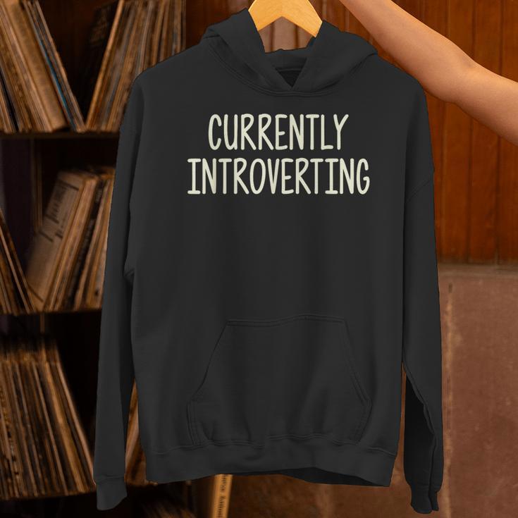 Currently Introverting I Introvert Unisex Hoodie