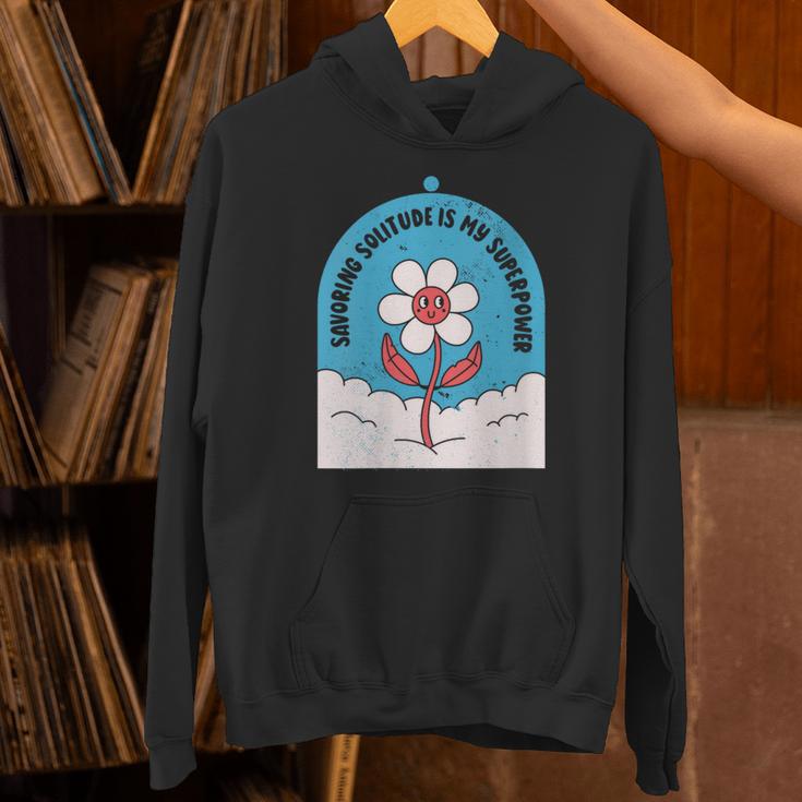 Cute Introvert Shy Teen Anti-Social Inner Strength Unisex Hoodie