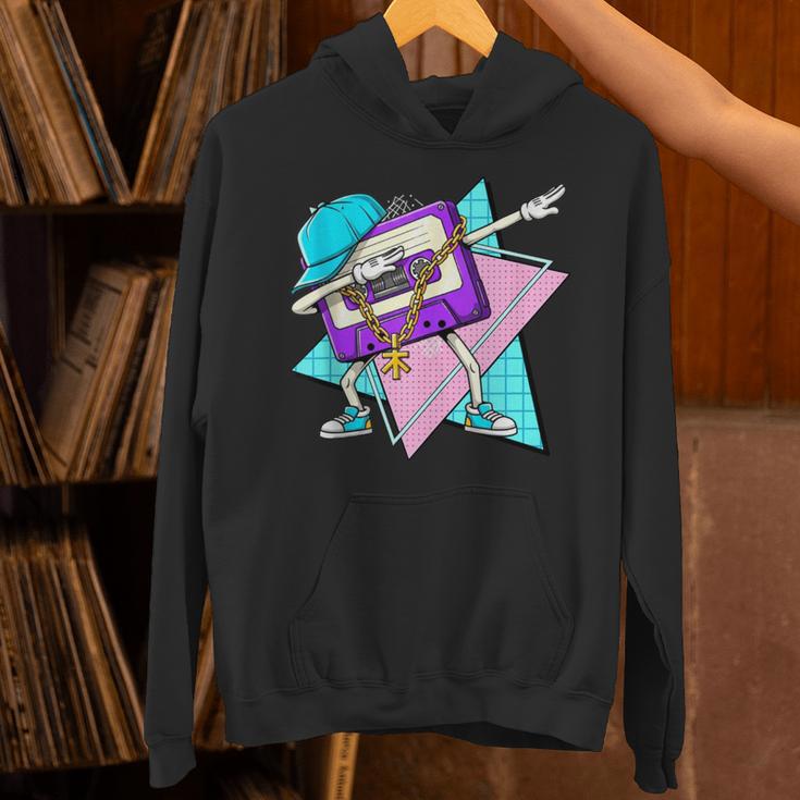 Dabbing Cassette Tape 70s 80s 80s Outfit Nostalgia Unisex Hoodie Dabbing Cassette Tape 70s 80s 80s Outfit Nostalgia Unisex Hoodie