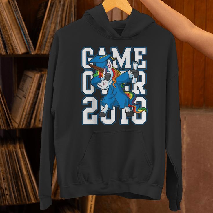 Dabbing Graduation Class Of 2018Shirt Unicorn Dab Unisex Hoodie