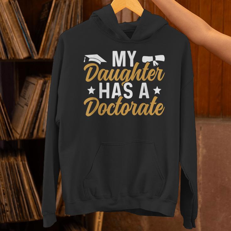 My Daughter Has A Doctorate Graduation Mom PhD Graduate Mom Unisex Hoodie
