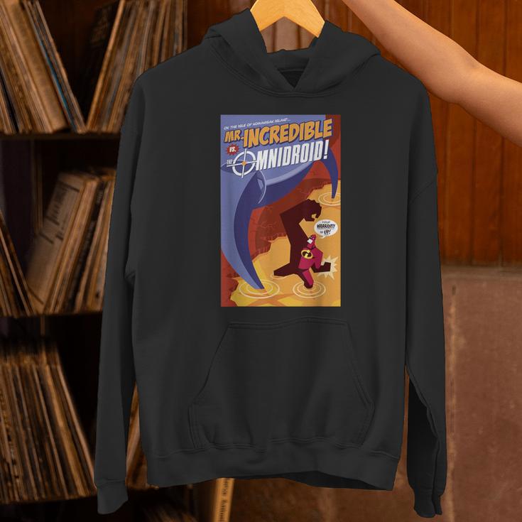Disney Pixar The Incredibles Omnidroid Comic Book Cover Unisex Hoodie