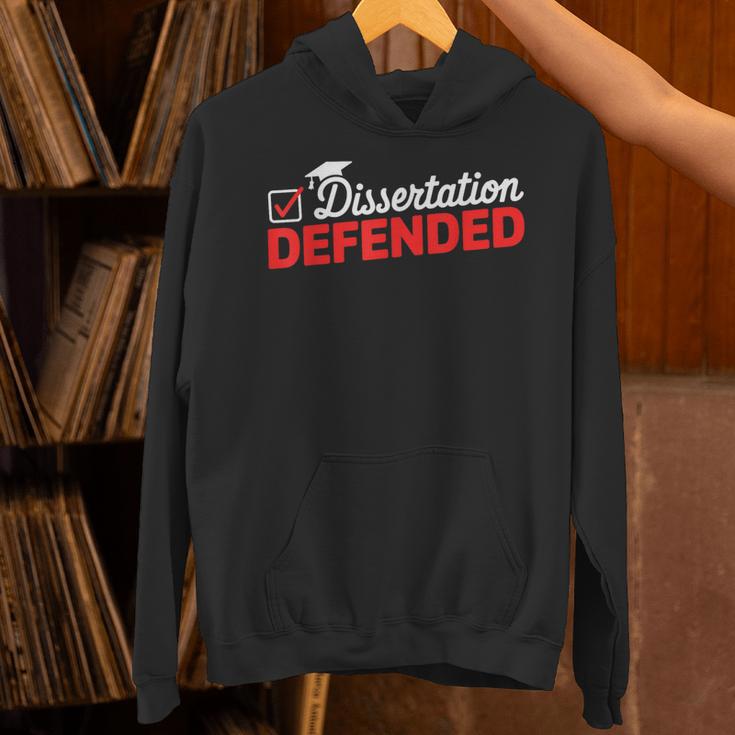 Dissertation Defended PhD Graduate PhD Graduation 2025 Unisex Hoodie