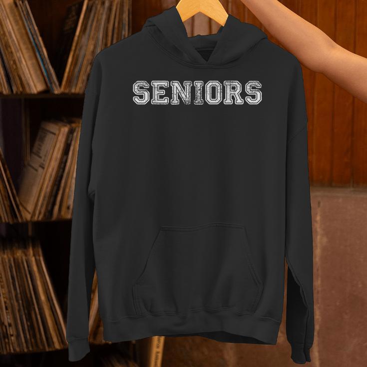 Distressed Seniors Graduation T-Shirt Unisex Hoodie
